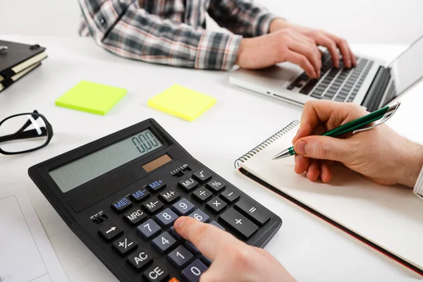 Financial calculator and documents